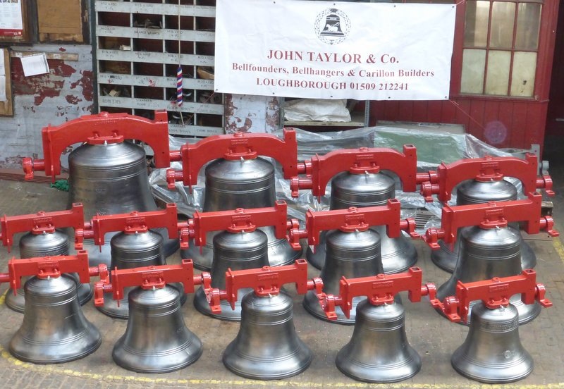 Christchurch Cathedral Bells at Taylor's Bellfoundry
