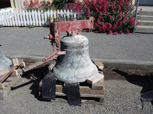 Christchurch Cathedral bell 2 before refurbishment