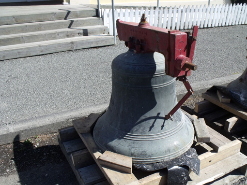 Christchurch Cathedral bell 5 before refurbishment