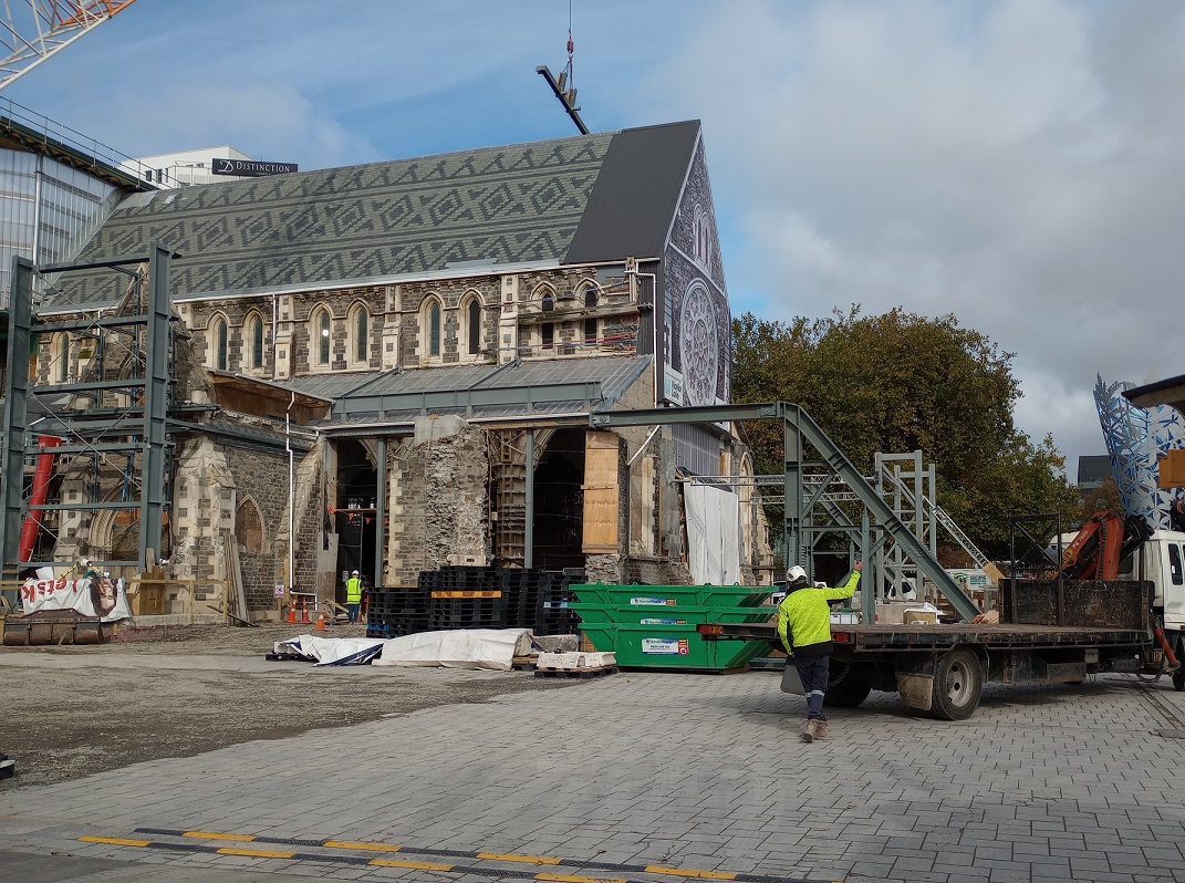 Christchurch Cathedral Worksite