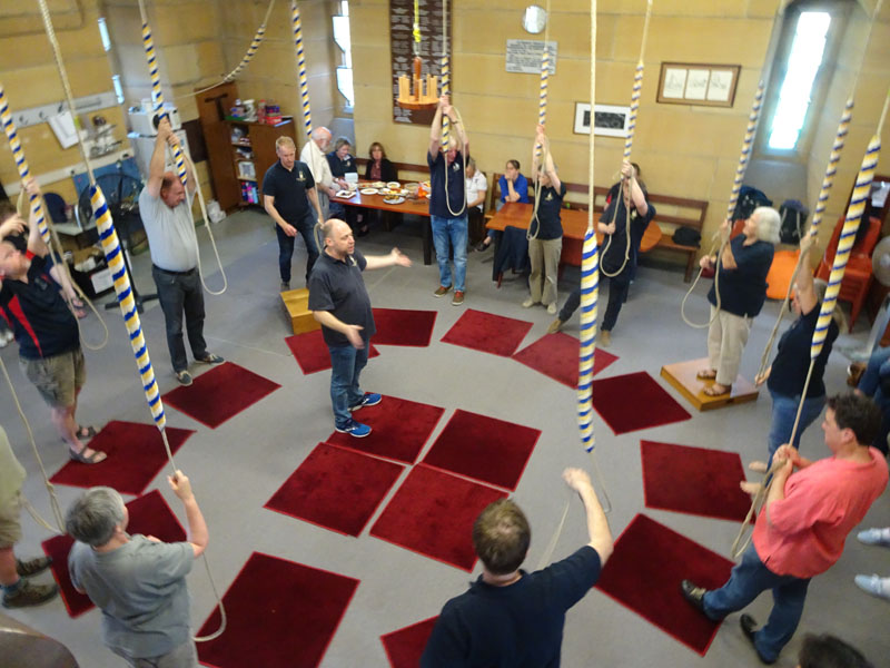 Introduction to 12 bell ringing at St Mary's