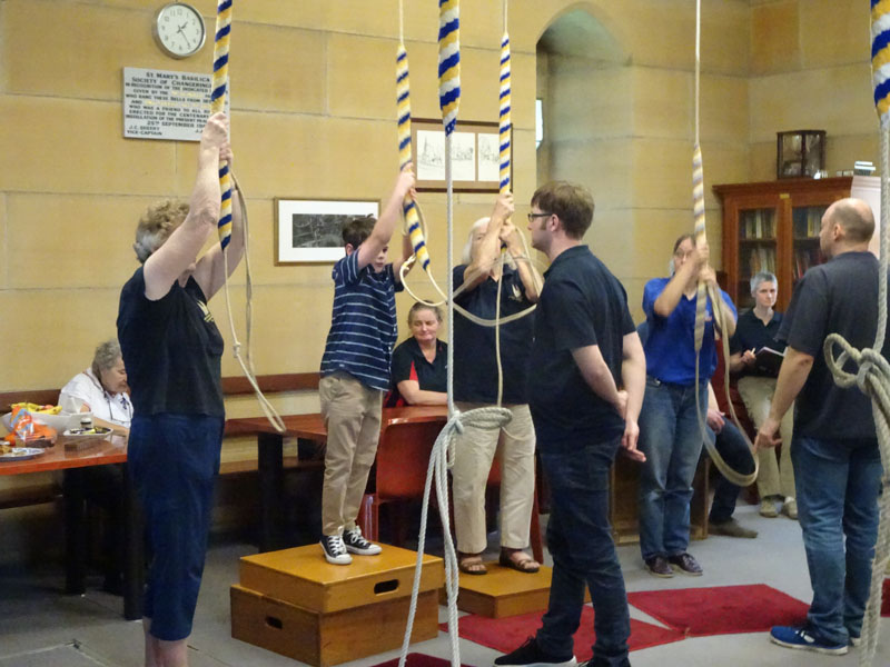 Introduction to 12 bell ringing at St Mary's