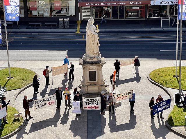 Bring them here vigil, Ballarat