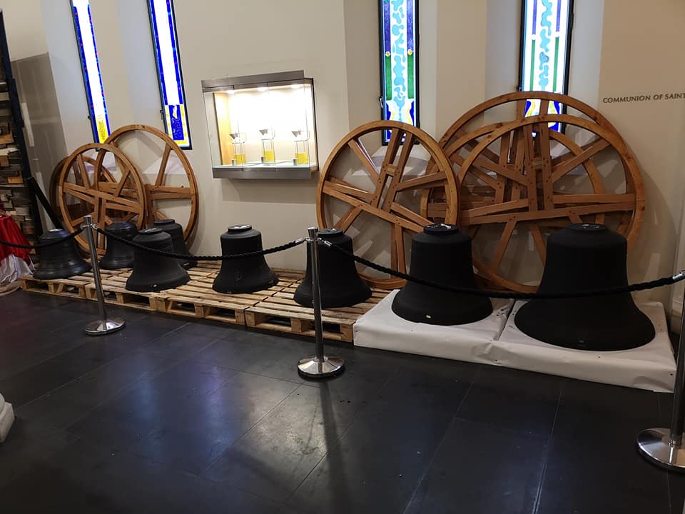 Bells and wheels for Parramatta Cathedral