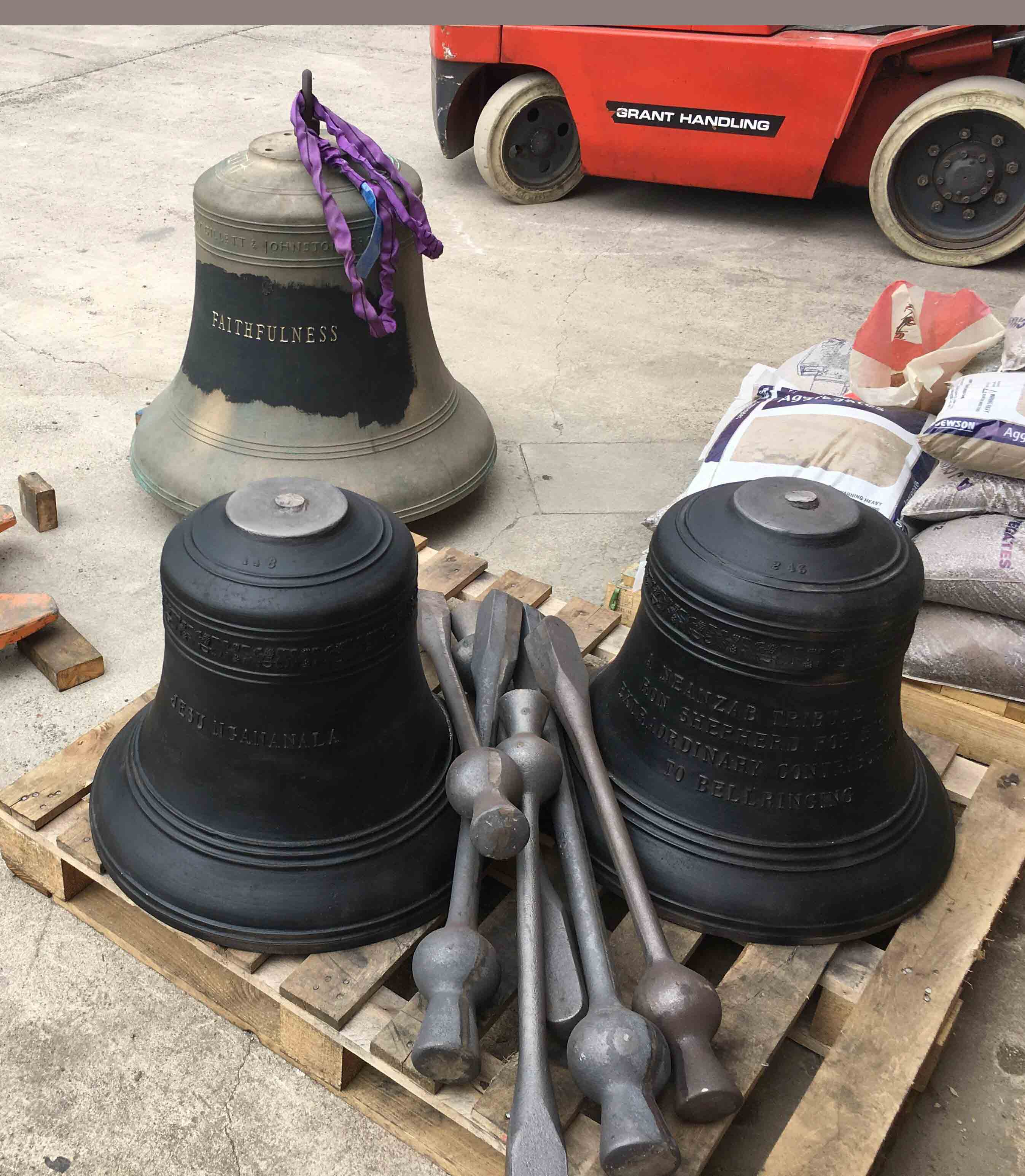 Bells for Parramatta and Bundaberg